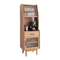 MODERNA PINE PINE CHURNA DEL PINO E PORSO SPATTURE HUTCH CUFFET PER LA SOGGIO