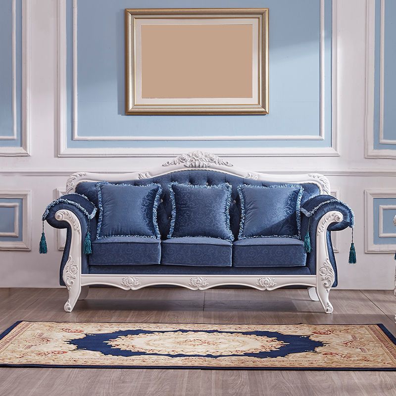 Tight and Tufted Split-Back Rolled Arm Sofa Couch for Three People Clearhalo 'furn' 'furn_sofas' 'Furniture' 'furniture_sofas' 'Living Room Furniture' 'Sofa' 'sofas' 1200x1200_c2f537b1-aa2e-4541-b65a-a83839992e81
