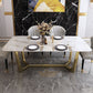 Luxury 1/2/5/6/7 Pieces Dining Set with Stone Rectangle Table and Chairs Dinette Set Clearhalo 'Dining Room Sets' 'Dining Tables & Seating' 'dining_room_set' 'furn' 'furn_dining_room_set' 'Furniture' 'furniture_dining_room_set' 'Kitchen & Dining Furniture' 'kitchen&dining_furn' 'kitchen' 1200x1200_c2f86732-762b-433f-860a-fbbfa06ca4cb