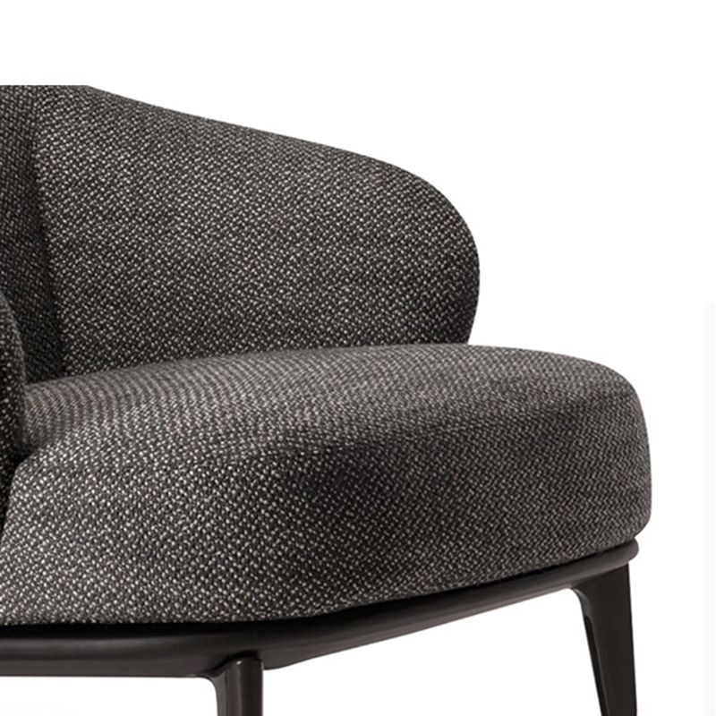 30.71 "リビングルーム用の基本的な4本の脚を備えた幅の固体木製フレームウィングバックチェア