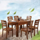 Rectangle Solid Wood Dining Table Butterfly Leaf Dining Table for Kitchen Use