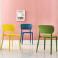 Contemporary Style Stackable Chair Dining Open Back Armless Chairs with Plastic Legs Clearhalo 'Dining Chairs' 'Dining Tables & Seating' 'dining_chair' 'Furniture' 'furniture_dining_chair' 'Kitchen & Dining Furniture' 1200x1200_c2ffbe91-a0f9-4b52-a728-7459aeecdd7b