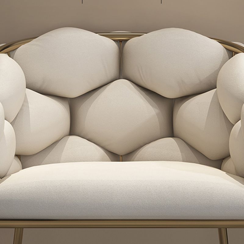 Scandinavian Style Upholstered Dining Chair Solid Back Armless Single Chair Clearhalo ' kitchen&dining_furn' 'Dining Chairs' 'Dining Tables & Seating' 'dining_chair' 'furn' 'furn_dining_chair' 'Furniture' 'furniture_dining_chair' 'Kitchen & Dining Furniture' 'kitchen' 1200x1200_c30000a6-326b-4119-9679-2c9c9f4346ac