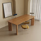 Modern Simple Solid Wood Table for Restaurant Rectangle Table with 4 Legs Clearhalo 'Dining Tables & Seating' 'Dining Tables' 'dining_table' 'furn' 'furn_dining_table' 'Furniture' 'Kitchen & Dining Furniture' 1200x1200_c300aa96-a499-433c-97fd-7c07c40e9a74
