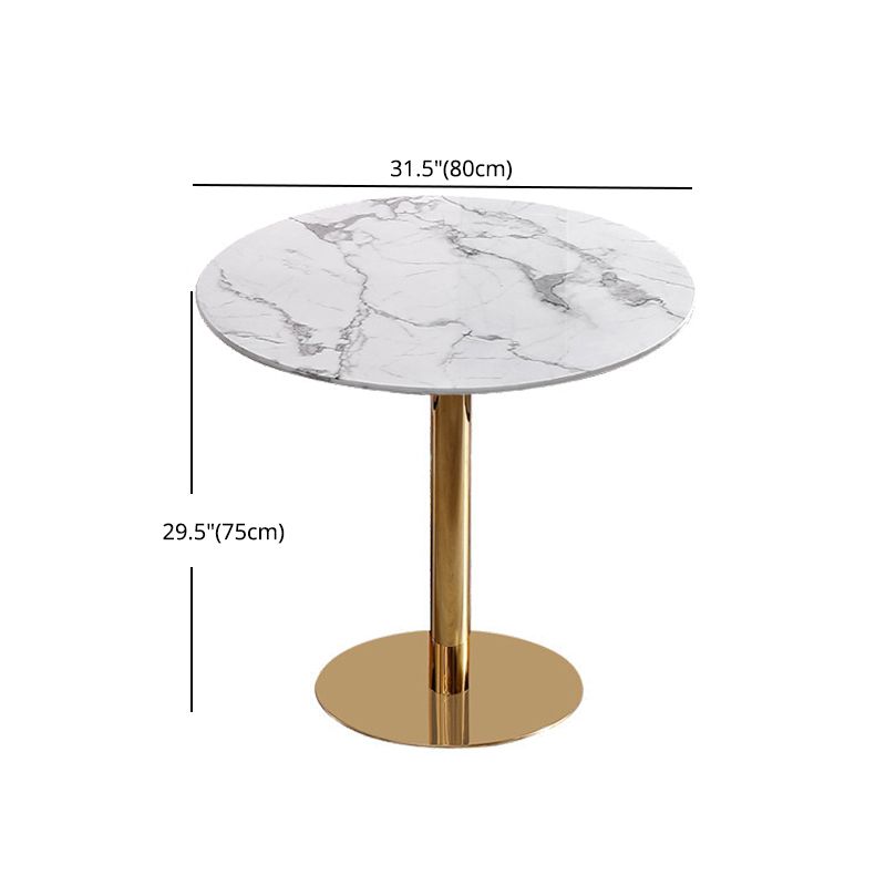 Modern 1/3/5 Pieces Dining Set Faux Marble Dining Table for Home Use Clearhalo 'Dining Room Sets' 'Dining Tables & Seating' 'dining_room_set' 'furn' 'furn_dining_room_set' 'Furniture' 'furniture_dining_room_set' 'Kitchen & Dining Furniture' 'kitchen&dining_furn' 'kitchen' 1200x1200_c3011307-5b14-48bc-944c-22a37f9ae165