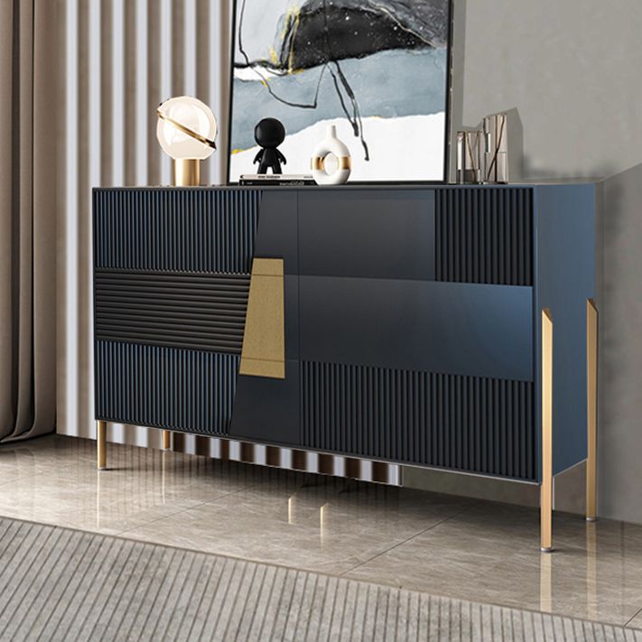 Servitore a buffet in legno moderno 35.4 "H Server a buffet sala da pranzo con cassetto