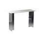 Modern Acrylic Bar Dining Table with Stone Top Rectangle Indoor Bistro Table Clearhalo 'Bar Furniture' 'Bar Tables' 'bar_tables' 'furn' 'furn_bar_tables' 'Furniture' 'furniture_bar_tables' 'Kitchen & Dining Furniture' 1200x1200_c30703d7-2cca-4625-9fa6-1ef53b8ad56f
