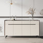 Rettangole Sideboard Sideboard Sinterite Sinterite Siete con cassetti e porte