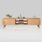 Scandinavian Wood TV Stand Console Open Shelving TV Media Stand for Living Room Clearhalo 'furn' 'furn_tv_stands_entertainment_centers' 'Furniture' 'Living Room Furniture' 'TV Stands & Entertainment Centers' 'TV Stands & Media Storage Furniture' 'tv_stands_entertainment_centers' 1200x1200_c3094f44-5351-442d-87bc-b7b24cdf8bc0