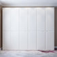 Engineered Wood Wardrobe Cabinet with Garment Rod Modern Wardrobe Closet