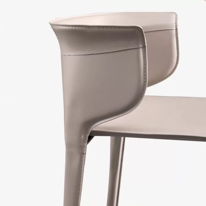 Designer Style Dining Arm Chair Matte Finish Wingback Single Dining Chair Clearhalo ' kitchen&dining_furn' 'Dining Chairs' 'Dining Tables & Seating' 'dining_chair' 'furn' 'furn_dining_chair' 'Furniture' 'furniture_dining_chair' 'Kitchen & Dining Furniture' 'kitchen' 1200x1200_c3122e7b-1bc0-46d5-bc10-d51e1d5f4c11