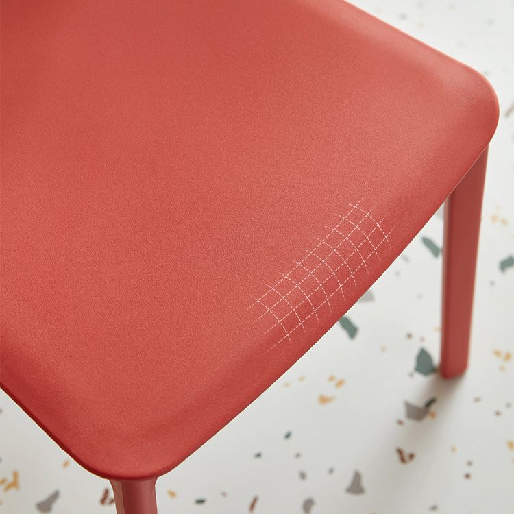 Nordic Style Open Back Dining Side Chair for Home Plastic Dining Armless Chair Clearhalo 'Dining Chairs' 'Dining Tables & Seating' 'dining_chair' 'furn' 'furn_dining_chair' 'Furniture' 'furniture_dining_chair' 'Kitchen & Dining Furniture' 1200x1200_c31260ff-01ad-4514-9418-0a082857b7b4