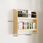 Wood Floating Bookcase Contemporary Style Wall Mounted Book Shelf Clearhalo 'Bookcases' 'furn' 'furn_bookcases' 'Furniture' 'furniture_bookcases' 'kitchen' 'kitchen_bookcases' 'Living Room Furniture' 'Office Furniture' 1200x1200_c315754c-31d0-4046-ad57-96e6d9357ff1