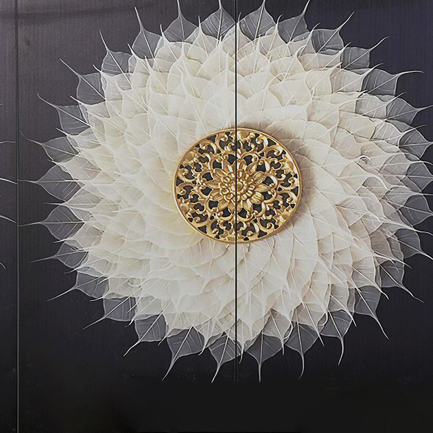 Glam Sideboard Engineered Wood Sideboard with Doors for Living Room Clearhalo 'buffet_sideboard' 'Buffets & Sideboards' 'furn' 'furn_buffet_sideboard' 'Furniture' 'Kitchen & Dining Furniture' 1200x1200_c3192149-dc44-48af-ba7c-a19e768f61f3