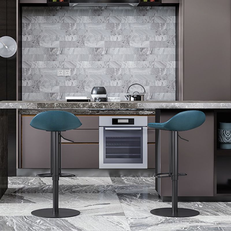 Leather Bar Stool Backless Counter Stool for Bristol with Swivel Clearhalo 'Bar Furniture' 'Bar Stools' 'bar_stools' 'furn' 'furn_bar_stools' 'Furniture' 'Kitchen & Dining Furniture' 1200x1200_c31a557b-6d15-45ed-aa76-ab47b50a7360