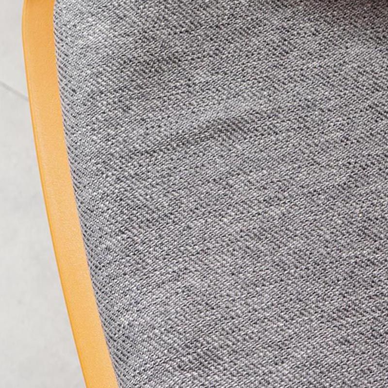 Metal Contemporary Kitchen Dining Chair Arm Solid Back Chair Clearhalo 'Dining Chairs' 'Dining Tables & Seating' 'dining_chair' 'Furniture' 'furniture_dining_chair' 'Kitchen & Dining Furniture' 1200x1200_c31c0aa8-65d0-4253-b86c-fe9c889b0deb