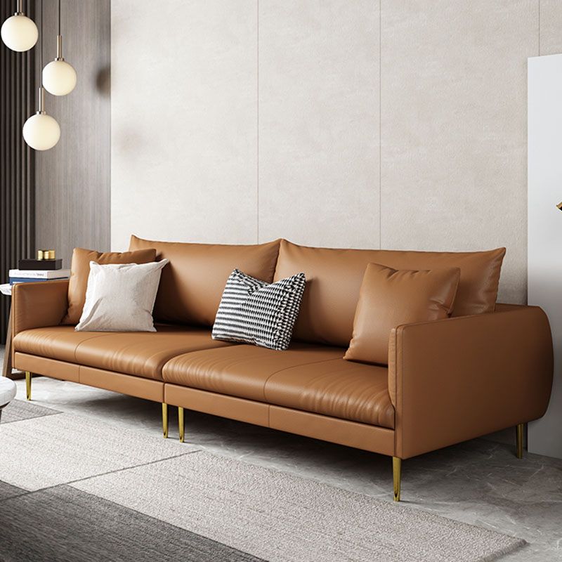 ステイン耐性固定3シータースクエアアーム標準クッションソファ