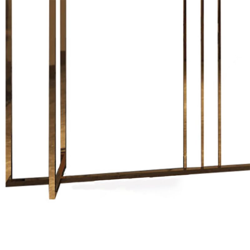 Tavolo console in marmo glam rettangolo di divani della console per hall