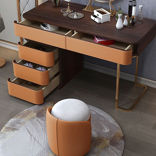 Tavolo da toeletta per vanità per trucco da letto glam