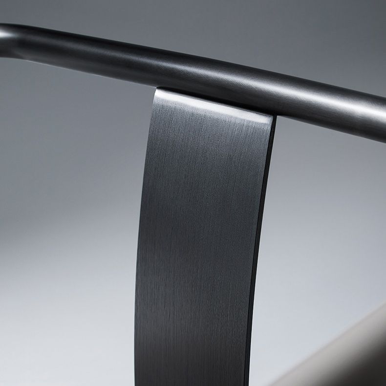 Nordic Style Dining Chair Upholstered Arm Chair for Dining Room