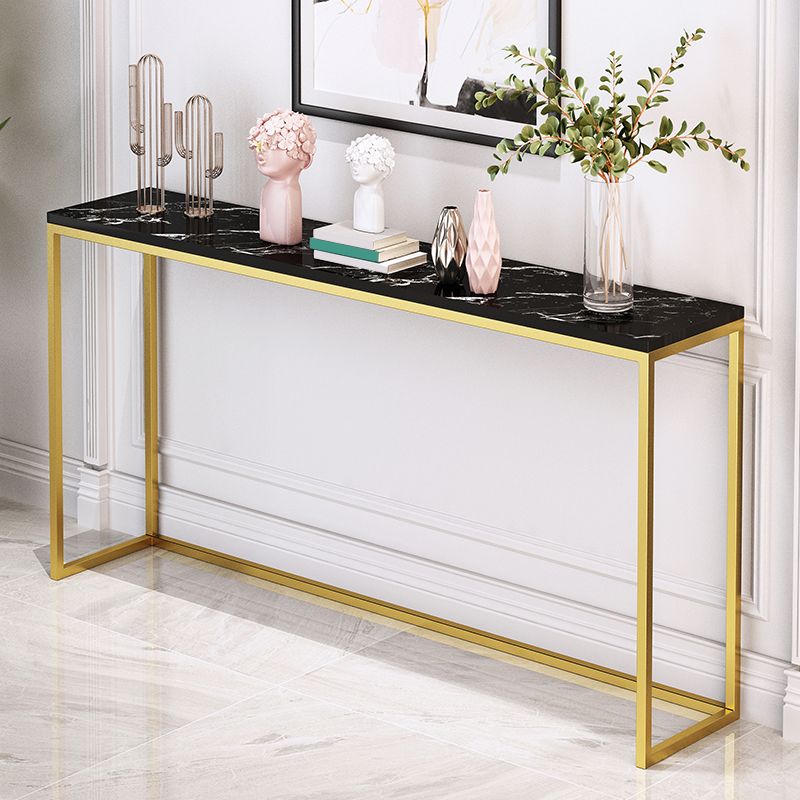 33.46 "Table de acento de piedra de la consola glammamante de 33.46"