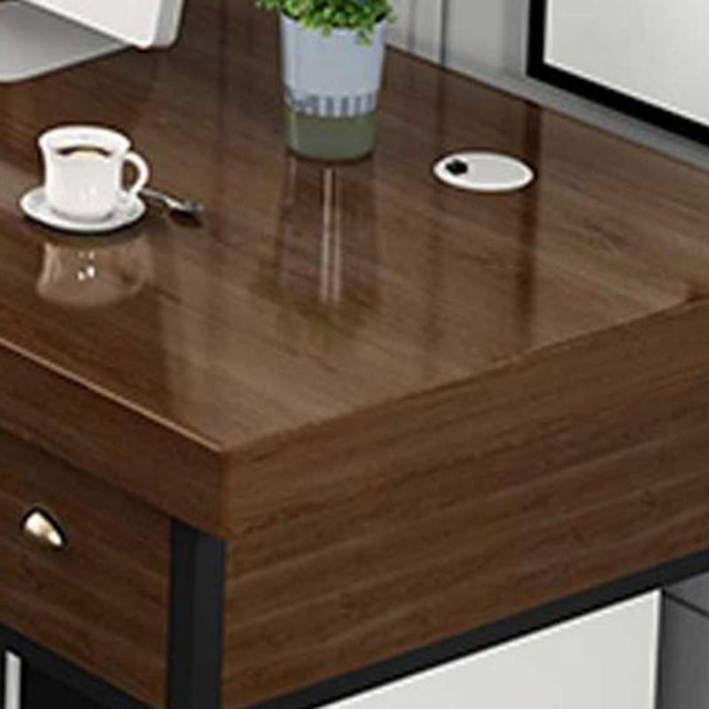 Contemporary Wooden Gaming Desk for Office 23.6"W X 29.5"H Desk Clearhalo 'furn' 'furn_office_desk' 'Furniture' 'Office Desks' 'Office Furniture' 'office_desk' 1200x1200_c32c65b8-9d82-4394-ab9f-b4ca763e36c9