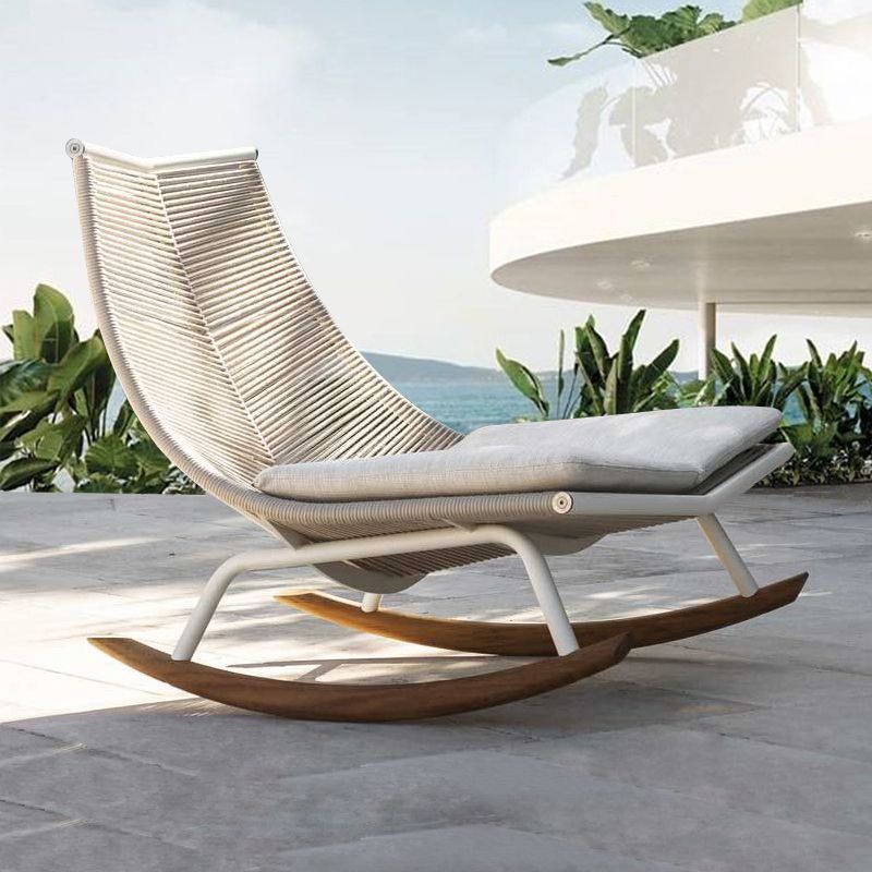 Traditional Rocking Chair Teak Frame Wing Chair Back Indoor Rocking Chair Clearhalo 'Chairs & Seating' 'furn' 'furn_rocking_chairs' 'Furniture' 'Living Room Furniture' 'Rocking Chairs' 'rocking_chairs' 1200x1200_c32db6a3-417d-4a9b-9175-c721b8be0fb3