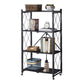 Metal Standard Bookcase Industrial Style Shelf for Home Office Clearhalo 'Bookcases' 'furn' 'furn_bookcases' 'Furniture' 'furniture_bookcases' 'kitchen' 'kitchen_bookcases' 'Living Room Furniture' 'Office Furniture' 1200x1200_c32ffe7d-13d6-43da-8857-fe70efd6ed9f