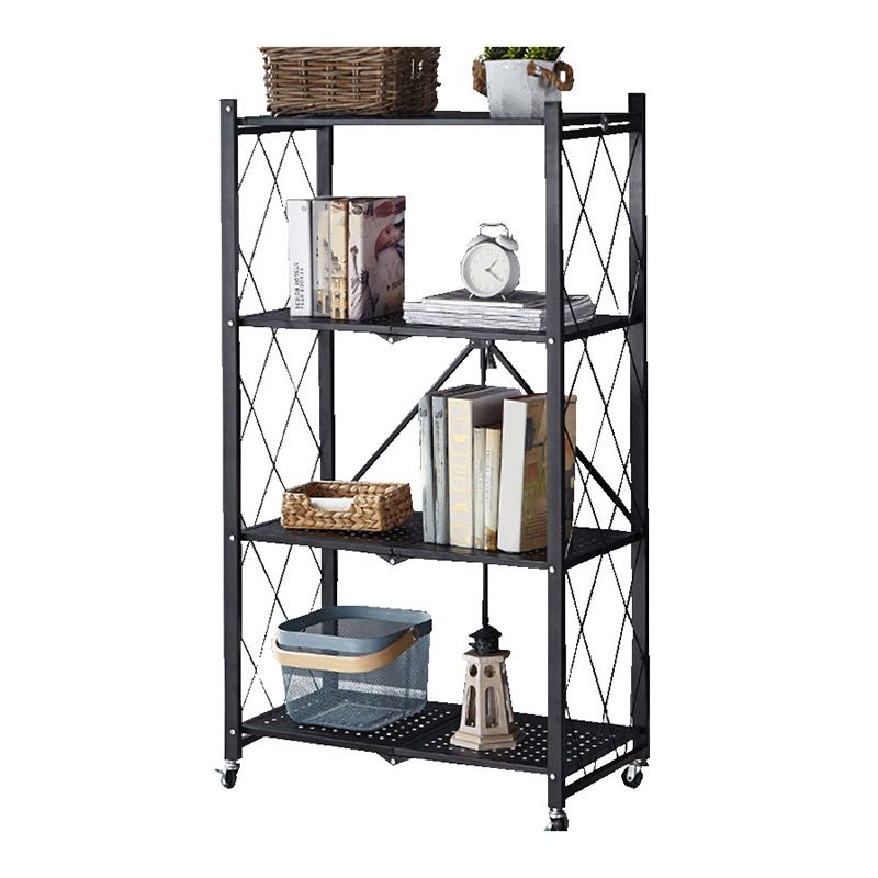 Metal Standard Bookcase Industrial Style Shelf for Home Office Clearhalo 'Bookcases' 'furn' 'furn_bookcases' 'Furniture' 'furniture_bookcases' 'kitchen' 'kitchen_bookcases' 'Living Room Furniture' 'Office Furniture' 1200x1200_c32ffe7d-13d6-43da-8857-fe70efd6ed9f