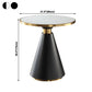 Round Shape Sintered Stone Dining Table Glam Pedestal Table for Dining Room Clearhalo ' dining_table' 'Dining Tables & Seating' 'Dining Tables' 'furn' 'furn_dining_table' 'Furniture' 'furniture_dining_table' 'Kitchen & Dining Furniture' 'kitchen&dining_furn' 'kitchen' 'kitchen_dining_table' 1200x1200_c3339ec7-92cc-49fe-a21f-9aa8ab114aa2