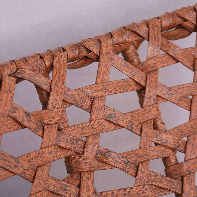 Stile moderno divano rattan sedia a dondolo sedia a dondolo interno con cuscino