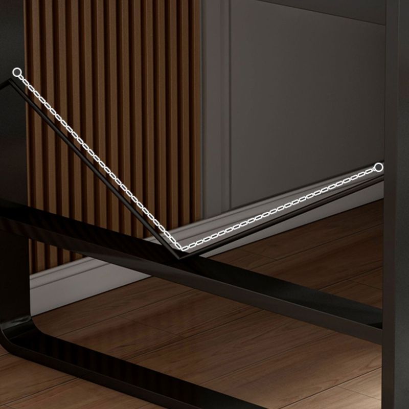 Contemporary White Office Desk Rectangular Writing Desk for Bedroom Clearhalo 'furn' 'furn_office_desk' 'Furniture' 'Office Desks' 'Office Furniture' 'office_desk' 1200x1200_c338304d-c636-4587-ad99-d5253743cf55