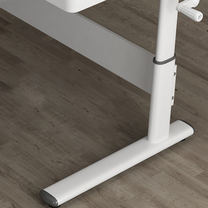 Altezza regolabile Desa di scrivania in acciaio moderno scrivania in acciaio