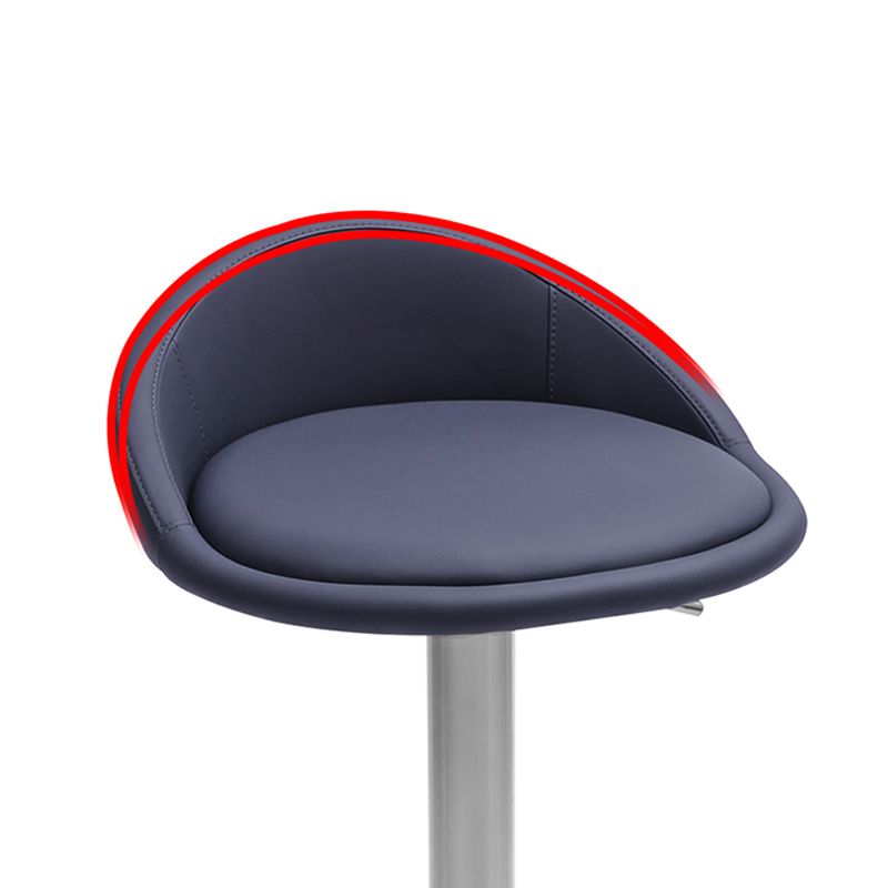 Taburete moderno de cuero Taburete de altura ajustable para Bristol