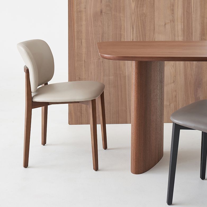 Rectangle Pine Wood Dining Table for Restaurant Modern Table with Double Pedestal Base Clearhalo ' dining_table' 'Dining Tables & Seating' 'Dining Tables' 'furn' 'furn_dining_table' 'Furniture' 'furniture_dining_table' 'Kitchen & Dining Furniture' 'kitchen&dining_furn' 'kitchen' 'kitchen_dining_table' 1200x1200_c340234b-e7d0-48b3-b515-d1c6a910d743