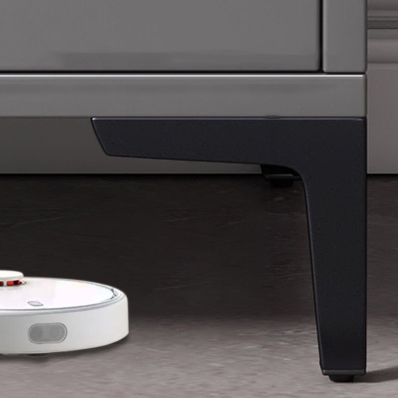 Contemporary Rectangle Accent Chest, Wooden Chest in Grey with Drawers Clearhalo 'Cabinets & Chests' 'cabinets_chests' 'furn' 'furn_cabinets_chests' 'Furniture' 'Living Room Furniture' 1200x1200_c3408bbb-b05a-475f-9760-6e93fc533cd8