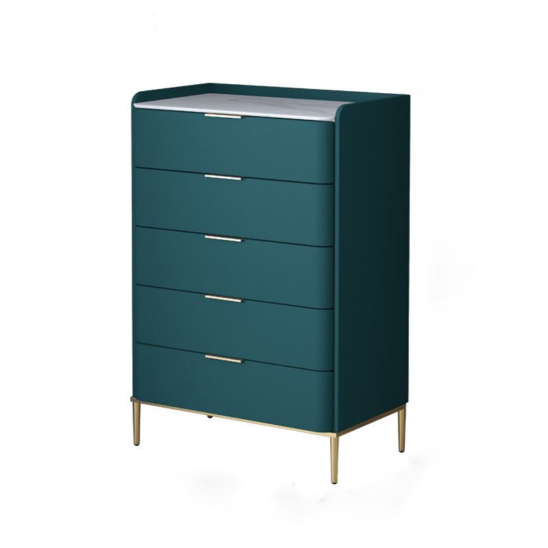 15.74" Wide Modern Accent Chest with 3/4/5 Drawers Straight Legs Chest