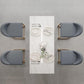 Rectangle Metal Base Bar Table Glam Sintered Stone Top Bistro Bar Table Clearhalo 'Bar Furniture' 'Bar Tables' 'bar_tables' 'furn' 'furn_bar_tables' 'Furniture' 'Kitchen & Dining Furniture' 1200x1200_c343a8c3-9a11-47bb-a191-612c579e5103