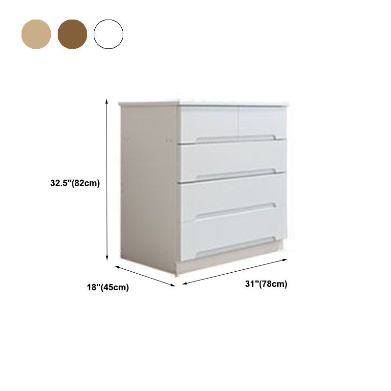 18" D Bedroom Wooden Storage Chest Dresser Modern Storage Chest for Bedside Clearhalo 'Bedroom Furniture' 'Dressers & Chests' 'dressers_chests' 'furn' 'furn_dressers_chests' 'Furniture' 1200x1200_c344ffb2-75b4-4603-bde8-9f040aa48944