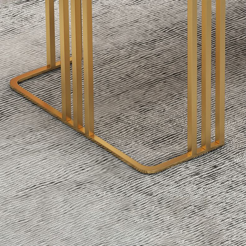 29.25-inch Height Classic Glam Office Desk Curved Stone Writing Desk Clearhalo 'furn' 'furn_office_desk' 'Furniture' 'Office Desks' 'Office Furniture' 'office_desk' 1200x1200_c34a8c99-f239-493f-8bec-754ab3312c20