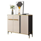 Sideboard a buffet di pietra di credenza glam con cassetti e armadi