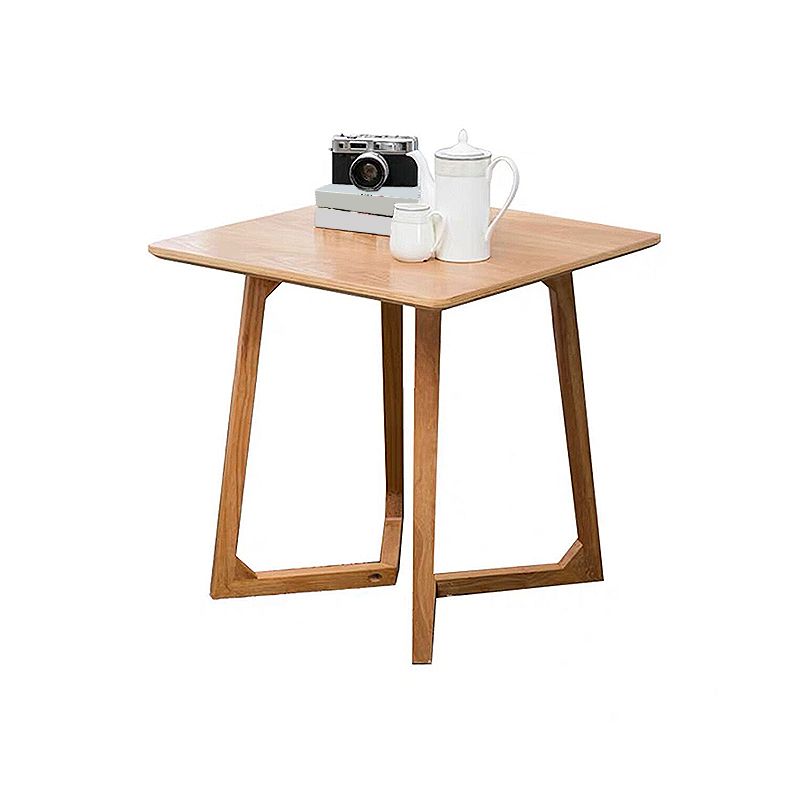 Sleigh-like Base Design Cocktail Table Wood/walnut/white Rubber Wood Coffee Table Clearhalo 'Coffee & Accent Tables' 'Coffee Tables' 'coffee_tables' 'Furniture' 'furniture_coffee_tables' 'Living Room Furniture' 1200x1200_c34d2576-b508-45ef-b79a-e44fa63ab719
