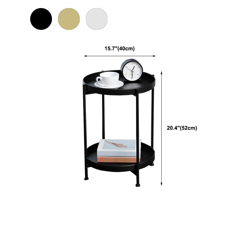 TABELLO LATURA LATURA DI MID secolo rotondo 4 gambe tavolo di fascia alta