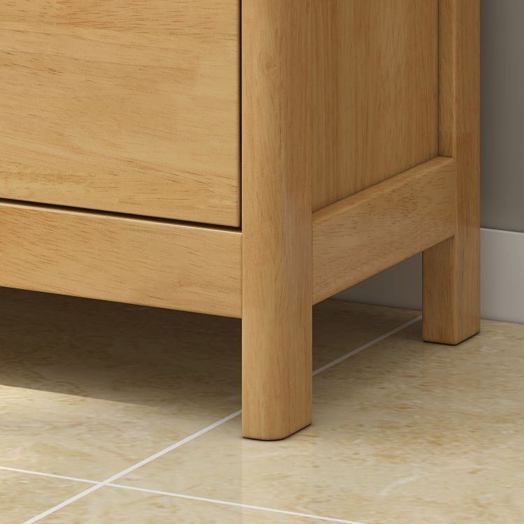 Contemporary Chest Legs Included Solid Wood Chest with Drawers for Bedroom
