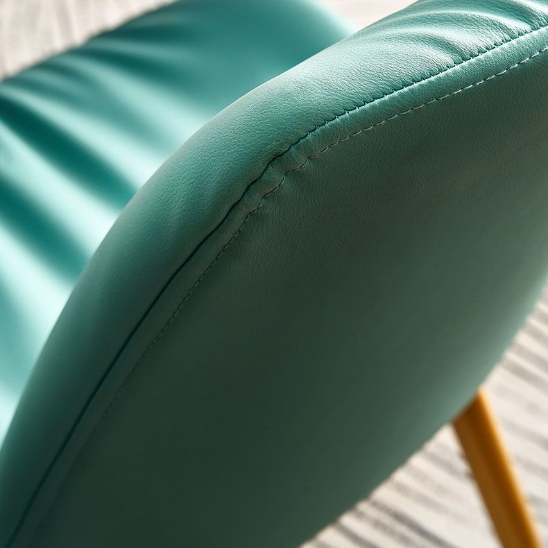 Scandinavian Design Leather Dining Side Chair for Home Armless Solid Back Chair Clearhalo 'Dining Chairs' 'Dining Tables & Seating' 'dining_chair' 'furn' 'furn_dining_chair' 'Furniture' 'furniture_dining_chair' 'Kitchen & Dining Furniture' 1200x1200_c357a7c1-337a-4dbb-bc47-058b9b6eb398