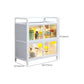 Visible Acrylic Door Server Metal Dinner Server for Kitchen Use