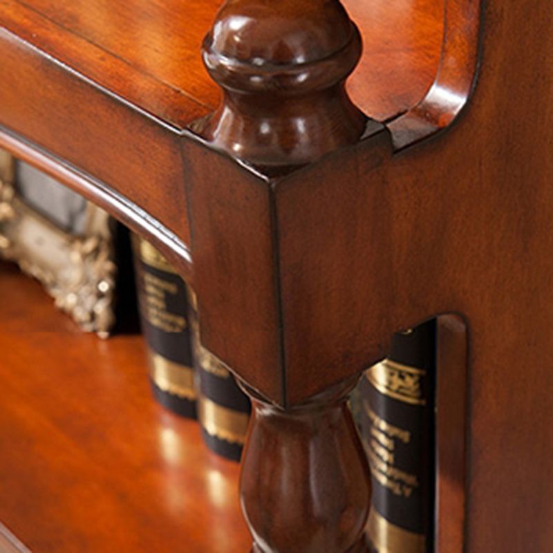 Bibliothèque en bois contemporaine Standard fermé à l'arrière avec étagères