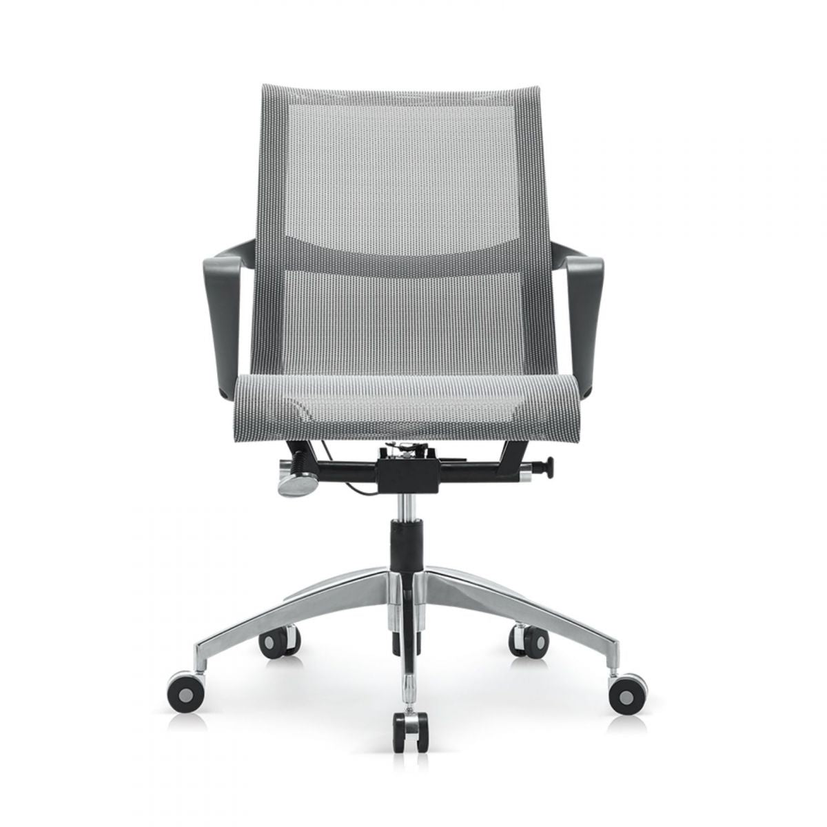 Modern Office Chair with Wheels Mid-Back Mesh Desk Chair Ergonomic Chair Clearhalo 'furn' 'furn_office_chair' 'Furniture' 'Office Chairs' 'Office Furniture' 'office_chair' 1200x1200_c3588898-2094-4a03-810b-1f70969ae04c
