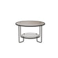 Modern 1 Single Frame Coffee Table Round Cocktail Table with Storage Clearhalo 'Coffee & Accent Tables' 'Coffee Tables' 'coffee_tables' 'furn' 'furn_coffee_tables' 'Furniture' 'furniture_coffee_tables' 'Living Room Furniture' 1200x1200_c35cc18f-9375-4d8b-bf3d-fe636d7bc7f9