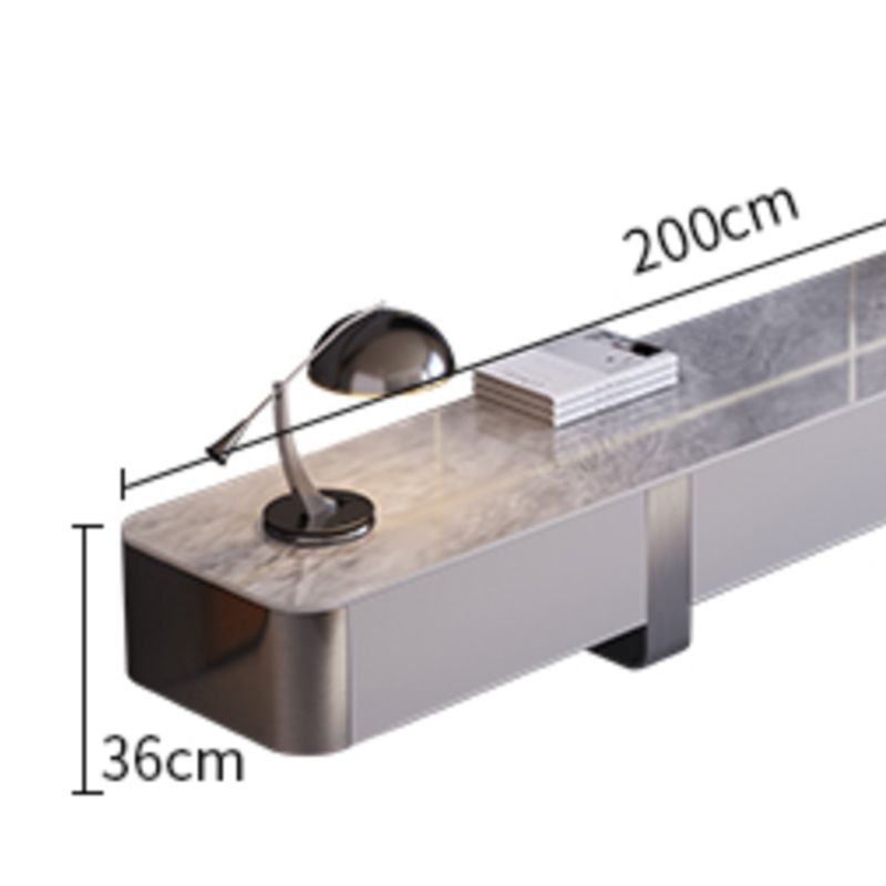 Glam Gray TV Console Enclosed Storage Stone Media Console with Drawers for Home Clearhalo 'furn' 'furn_tv_stands_entertainment_centers' 'Furniture' 'Living Room Furniture' 'TV Stands & Entertainment Centers' 'TV Stands & Media Storage Furniture' 'tv_stands_entertainment_centers' 1200x1200_c35ead11-a83d-4af8-94b3-b32c2c5aab09